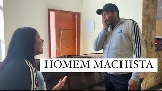 Homem machista aprende a lição