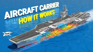 how aircraft carrier works us nuclear power ship nimitz class ship