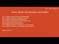 Difference between string and StringBuilder in C c interview questions
