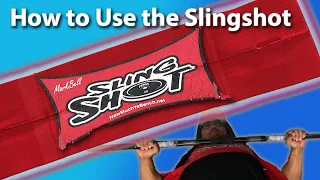 how to use the bench press original slingshot including a sample warmup