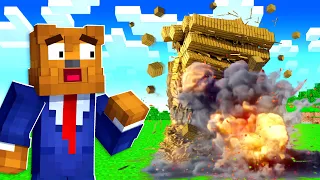 Minecraft But YOU Spawn Realistic TNT