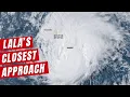 CLOSE APPROACH Strengthening Hurricane Lala Eyewall Brushes Hawaii
