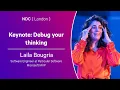 Keynote Debug your thinking - Laila Bougria