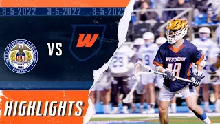 WestConn Lacrosse vs United States Merchant Marine Academy 2022 College Lacrosse