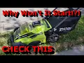 Ryobi 40v Lawn Mower Won t Start - What to Check and Why