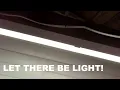 Installing Lowes Lithonia 4ft Lights