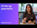 Set up payments Fresha Academy