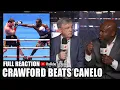 Download Lagu #CaneloCrawford Reaction with Teddy Atlas \u0026 Timothy Bradley Jr. | ESPN Ringside