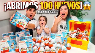 ABRIENDO 100 HUEVOS SORPRESA KINDER PLAYMOBIL DISNEY