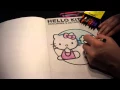Hello Kitty Coloring for kids Let s color Hello K