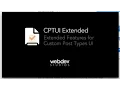 Custom Post Type UI Extended Shortcode Builder