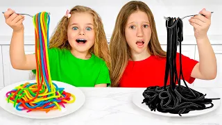 Nastya Belajar Makanan Sehat