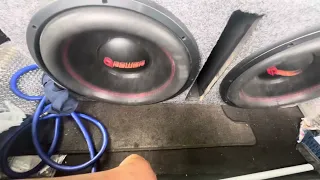 2 Q Power Super Deluxe 15s On SSL Evolution 5000 Watts Amp