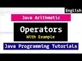 Basic and Compound Arithmetic Operators Java Tutorial