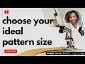 How-to Choose Your Ideal Pattern Size with Brittany J Jones