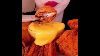 اكل كوري اصوات الاكل اكل صيني اكل كوري اندومي 