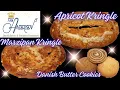 Andersen s Danish Bakery Original Marzipan Kringle Apricot Kringle Danish Butter Cookies Review