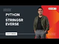 Python Strings Reverse Lecture 9 Python Data Analytics