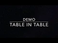 TableView in TableView Demo Swift