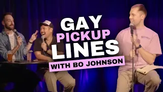 New Grindr Slogans Gay Pickup Lines with Bo Johnson My Straight Friends