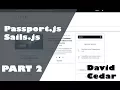 Passport js implementation with Sails js V1 Part 2
