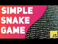 Speed Coding Html javascript - Simple Snake Game