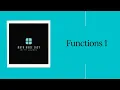 Function Notation and Evaluating Functions