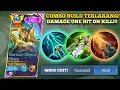 Download Lagu COMBO BUILD TERLARANG!! DAMAGE ONE HIT ONE KILL ZILONG UDAH KAYA CHITER!!😱MLBB MP3