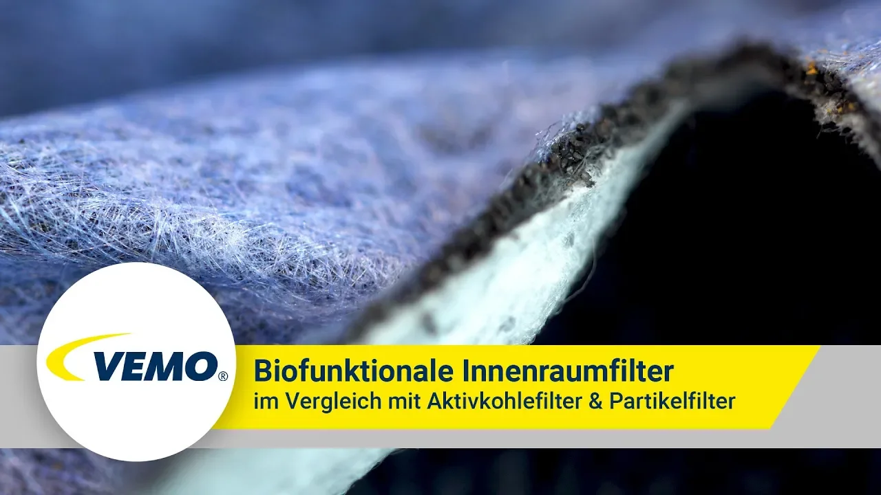 Biofunktionale Innenraumfilter im Vergleich | NEU von VEMO