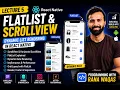 React Native FlatList ScrollView Tutorial Dynamic List Rendering in React Native