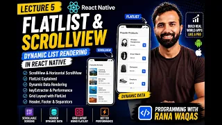 React Native FlatList ScrollView Tutorial Dynamic List Rendering in React Native
