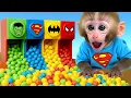Download Lagu Macaco Bon Bon vai ao Supermercado , Compra um Hambúrguer e leva Feliz Para casa - MACACO BON BON