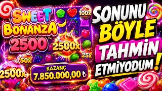 SLOT OYUNLARI 🍭 SWEET BONANZA 2500 🍭 SONUNU BÖYLE TAHMİN ETMİYODUM !! #slotoyunları