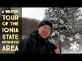 A Winter Tour of the Ionia State Recreation Area - Ionia Michigan
