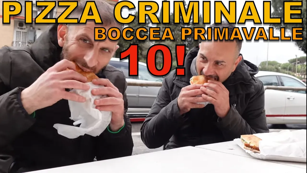 Pizza a taglio criminale PRIMAVALLE BOCCEA e' uscito il dieci