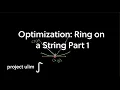 Optimization Problem Ring on a String Single Variable Calculus Project Ulim