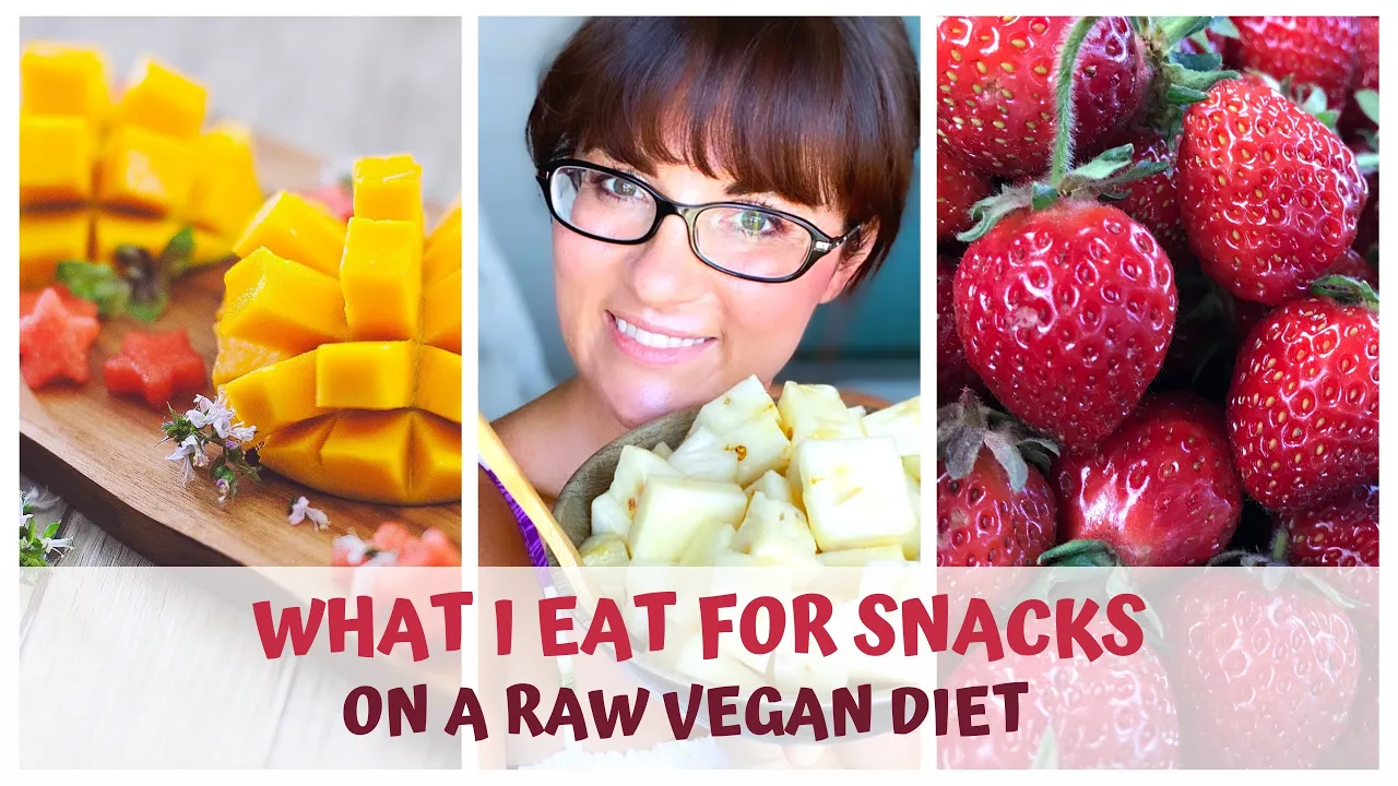 WHAT I EAT FOR SNACKS on a RAW FOOD VEGAN DIET
