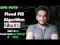 Flood fill Algorithm gfg potd 12-04-25 GFG Problem of the day