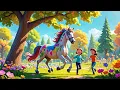 Download Lagu Chal Chal Gurram - The Horse That Loved To Run! 🐴✨ #funny #kids #cartoon #fun  #horse 