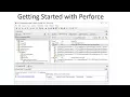 Getting Started with Perforce and P4V