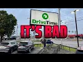 DriveTime Lots Full of Unsold Overpriced Cars