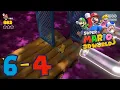 6-4 Deep Jungle Drift - All Green Star Stamp 100 Gameplay Walkthrough