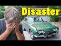 My Paint Job has gone horribly Wrong Reliant Scimitar Se4 pt3 UPDATES