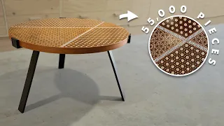 Incredible Coffee Table Build - Crazy Amount of Work - Was it Worth it?
