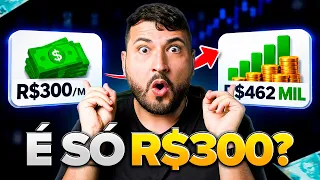 R$300 por mês viram R$462 MIL e o segredo não é ganhar mais