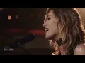 Delta Goodrem and Josh Teskey performing 'Never Tear Us Apart'   The Sound