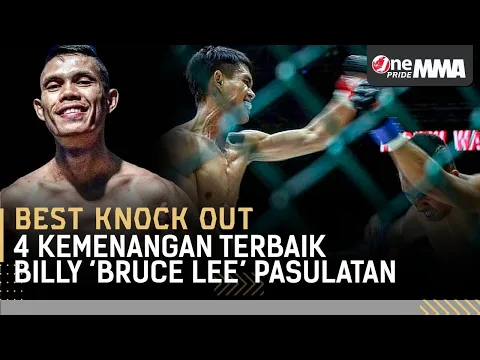 BRUCE LEE! ? 4 Laga Kemenangan Billy Pasulatan, Penantan Gunawan Sutrisno || Best Knock Out