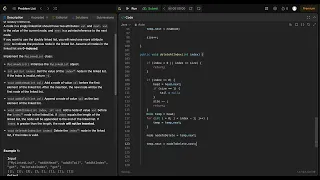 LeetCode 707 Design Linked List Java Aadil Mir