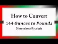 How to Convert Dimensional Analysis