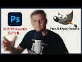 I tried ditching Photoshop for GIMP to escape Adobe